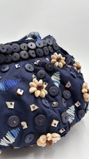 Borsa ricamata a sacchietto Unsigned
