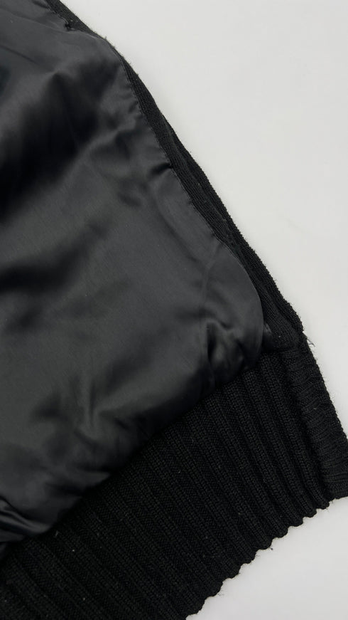 Cardigan maglia pelliccia