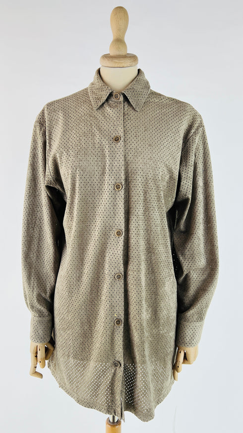 Camicia micro-forata