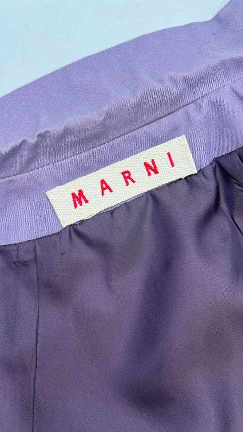 Giacca in cotone con arriccio