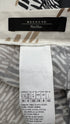 Gonna corta stampa fiori beige