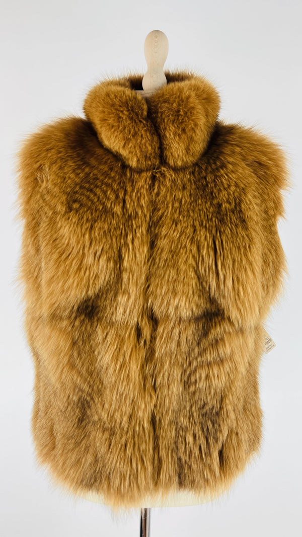 Gilet pelliccia corta