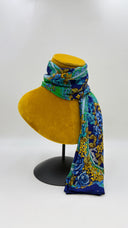 Sciarpa floreale verde/blu KENZO