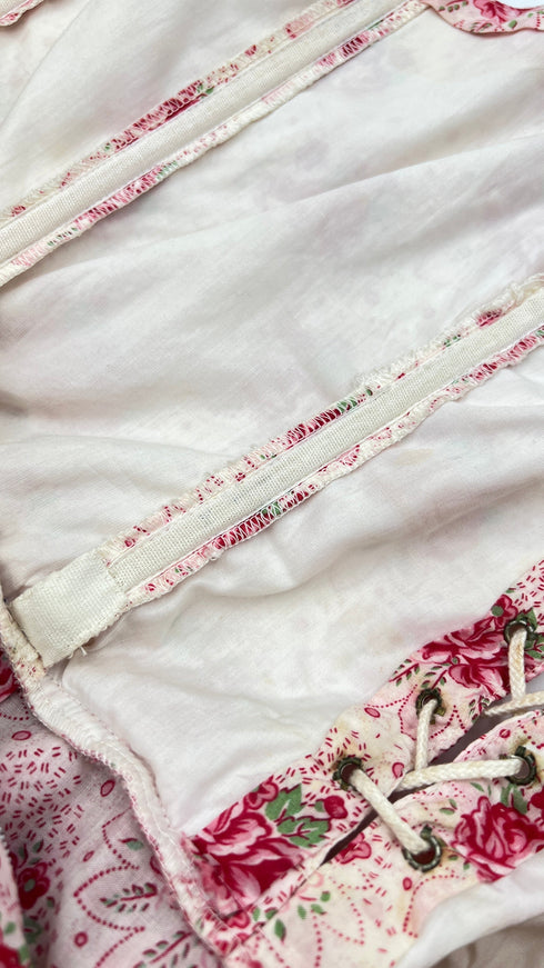 Abito midi fiori vintage