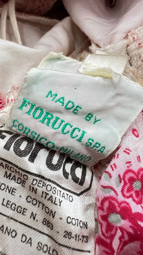 Abito midi fiori vintage
