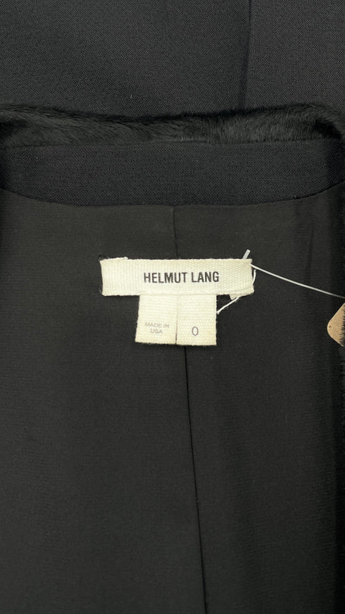 Blazer collo in cavallino