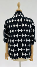 Camicia in seta a cuori MOSCHINO COUTURE