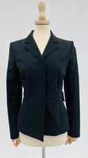 Blazer sfiancato nero PRADA