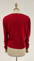 Maglia a V in cashmere