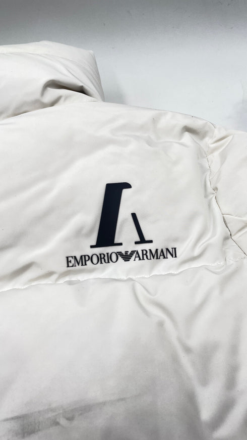 Piumino lungo bianco