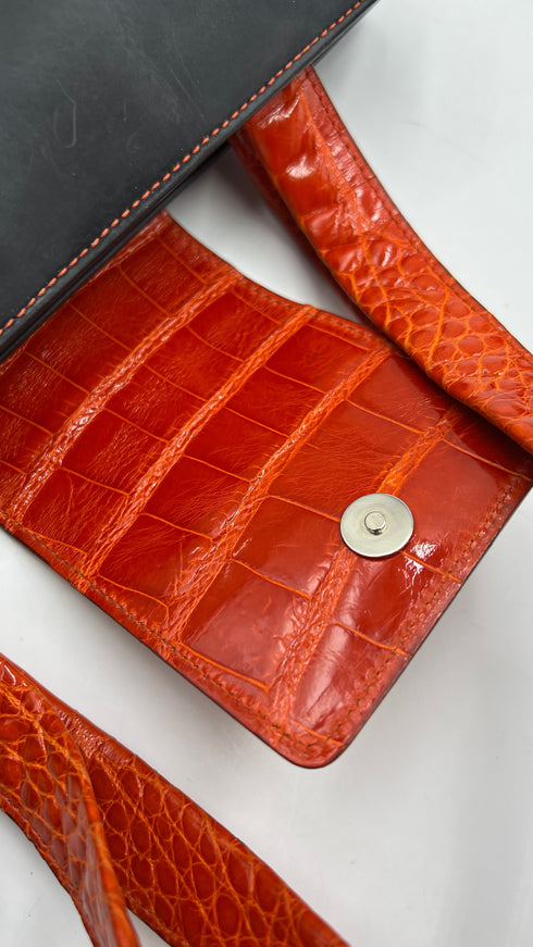 Borsa a mano in pelle