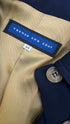 Trench raglan blu