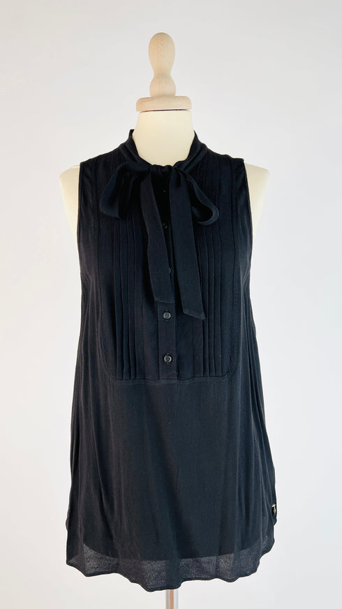 Smanicato nero con fiocco