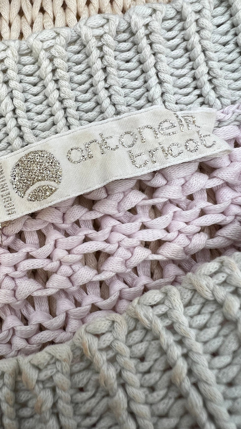 Maglia cropped tricot