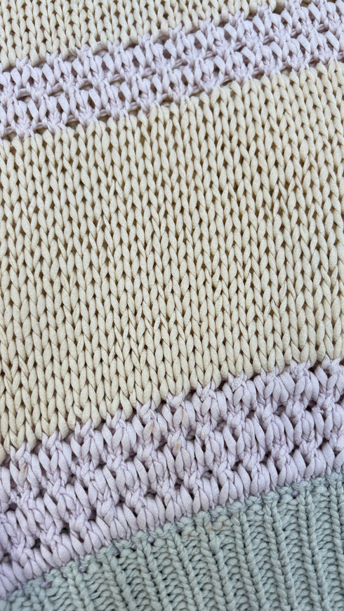Maglia cropped tricot