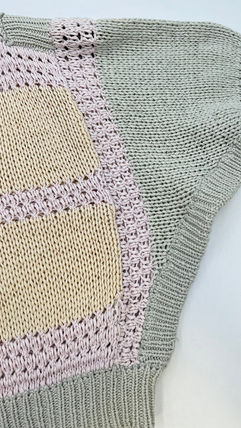 Maglia cropped tricot