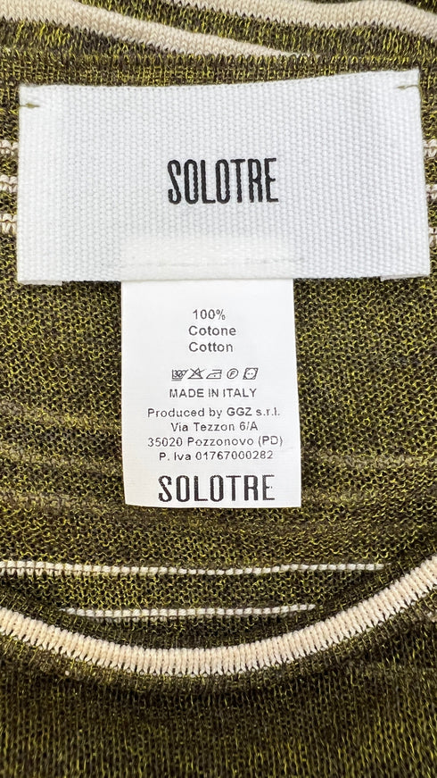 Maglia lurex a righe
