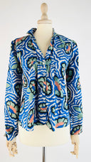 Camicia a fiori stampati Bacò