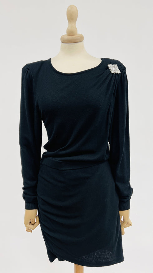 Abito corto in maglia