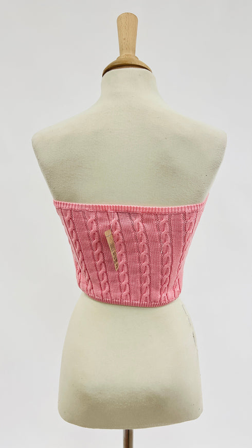Top a fascia in cotone