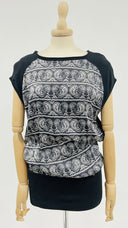 Smanicato paisley vintage Pierre Balmain