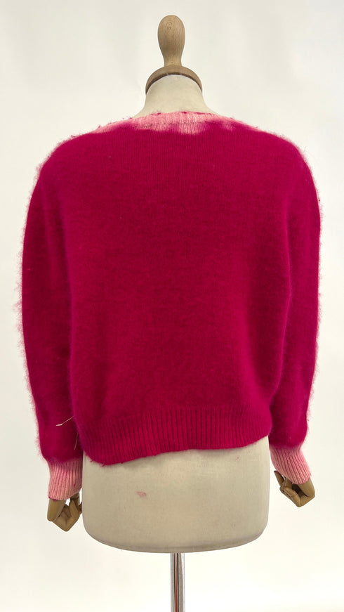 Maglia girocollo degradé