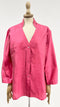 Blusa in seta rosa