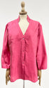 Blusa in seta rosa