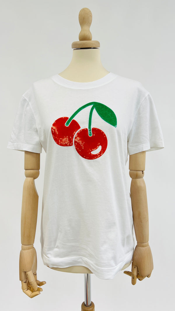 T-shirt con ciliegie