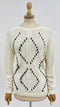 Maglione con intarsio