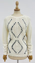 Maglione con intarsio