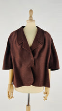 Giacca marrone sartoriale TESSUTO VALENTINO