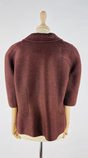 Giacca marrone sartoriale TESSUTO VALENTINO