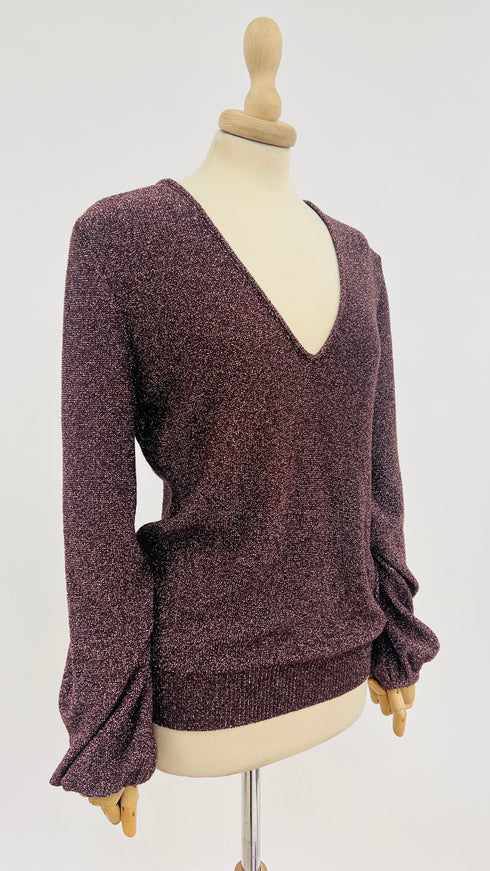 Pullover lurex