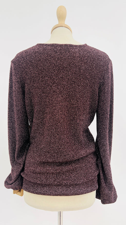 Pullover lurex