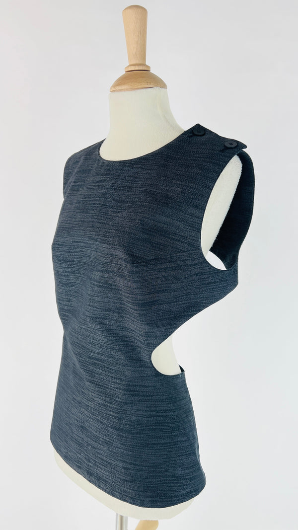 Top con scollo cut-out