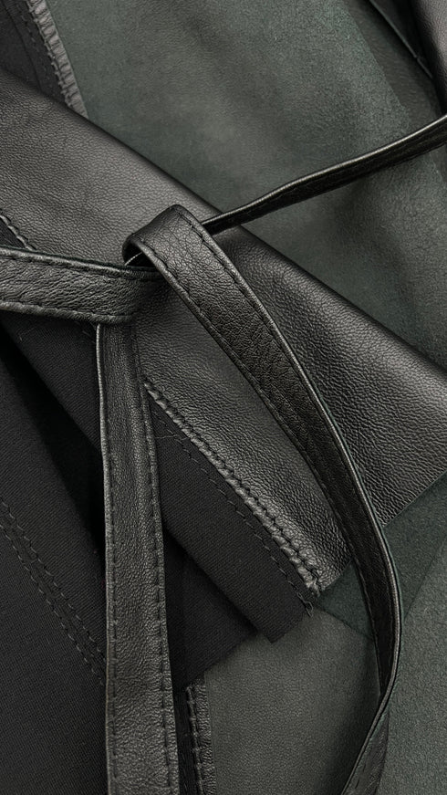 Giacca patchwork sfoderata