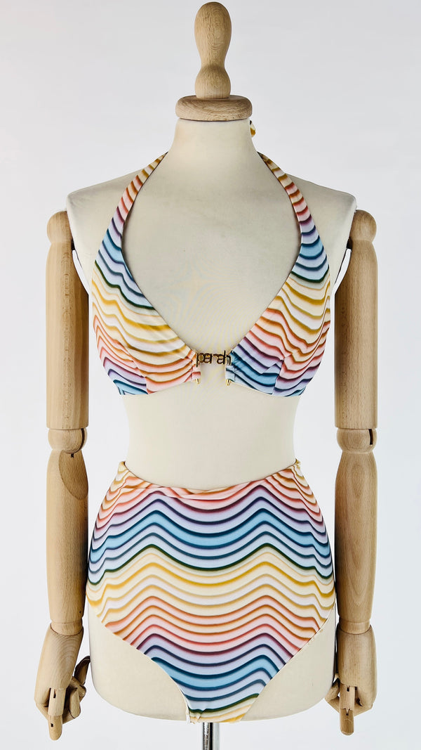 Bikini rainbow con cartellino