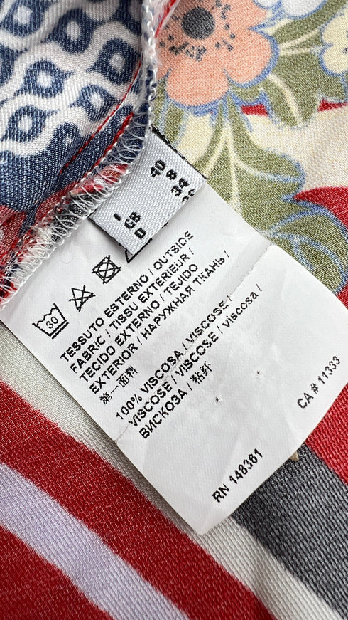 Camicia stampa multi-pattern