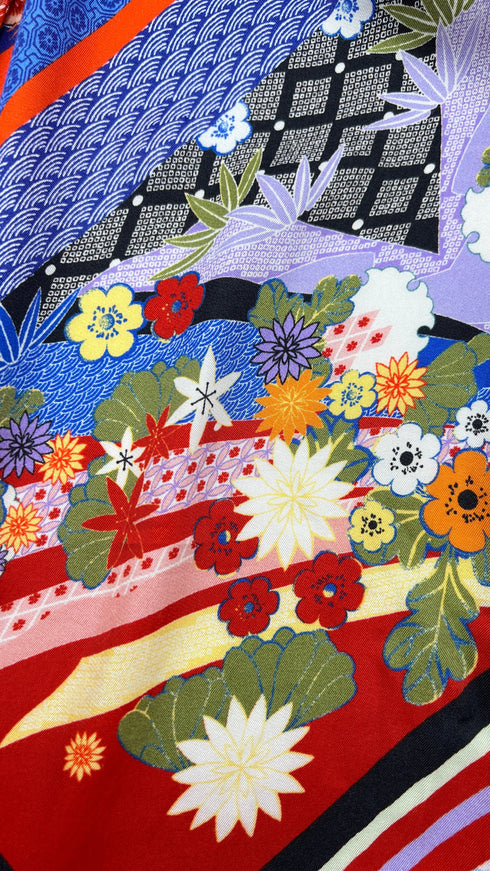 Camicia stampa multi-pattern