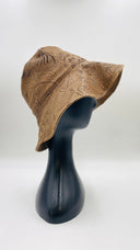 Cappello in pelle traforata BURBERRY