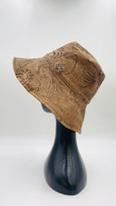 Cappello in pelle traforata BURBERRY