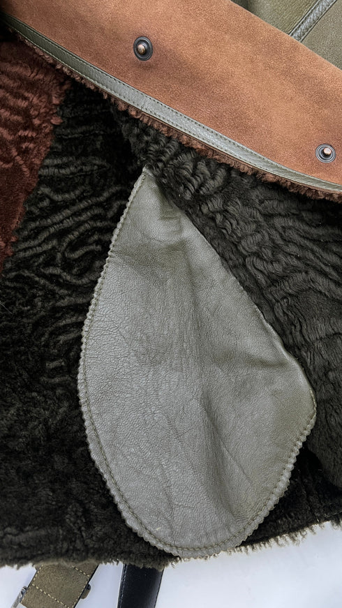 Montone patchwork vintage