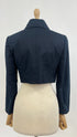 Giacca corta blu