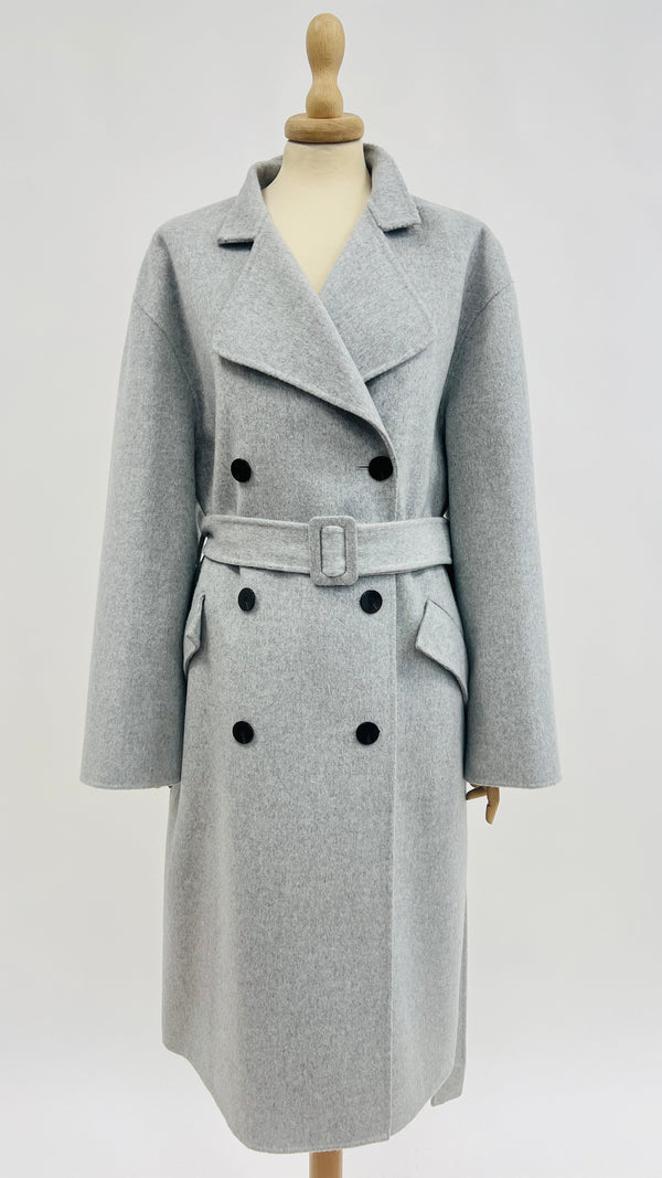 Cappotto in panno di cashmere