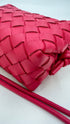 Borsa "loop" mini fuxia