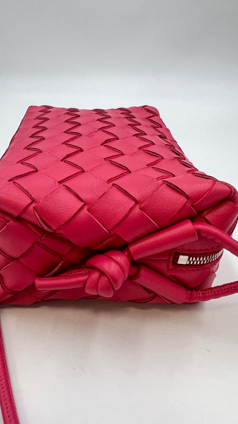 Borsa "loop" mini fuxia
