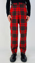 Completo tartan con cartellino