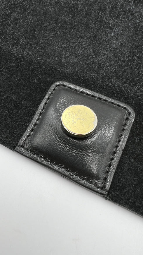 Borsa nera color-block