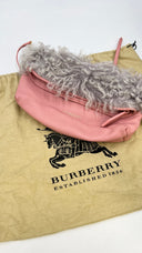 Borsa “Petal Clutch” con pelo BURBERRY PRORSUM